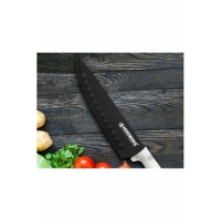 Set cutite 8 piese cu suport din acril Herzberg, marmura, HG-MSN8STN